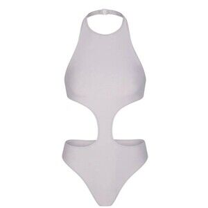 NWT Skims Halter Monokini Chrome NWT Medium